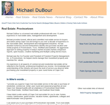 Mike DuBour: Real Estate: Provincetown